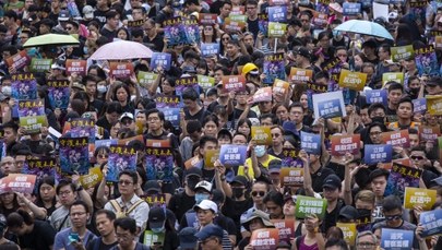 "Rewolucja naszych czasów". Kolejne starcia z policją w Hongkongu