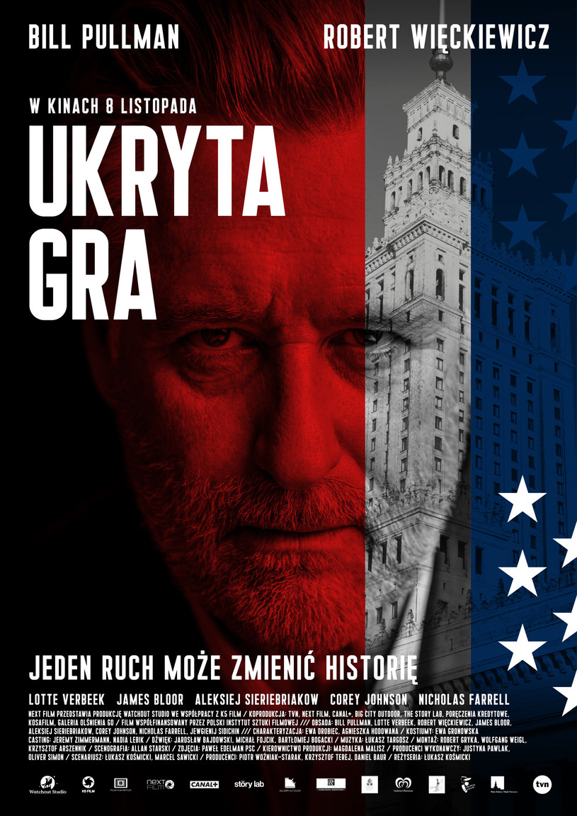 8 listopada do kin wejdzie "Ukryta gra" - polska produkcja z gwiazdorską obsadą.