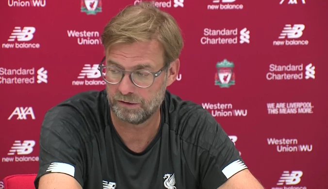 Premier League. Juergen Klopp: Nie będziemy podpisywać piłkarzy dla samego podpisania. Wideo