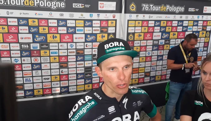 Rafał Majka po szóstym etapie Tour de Pologne. Wideo