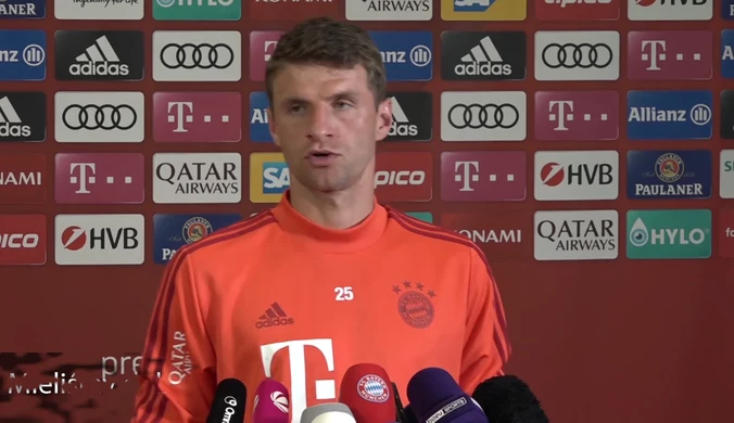 Bundesliga. Thomas Mueller po Superpucharze: "To było bardzo irytujące". Wideo