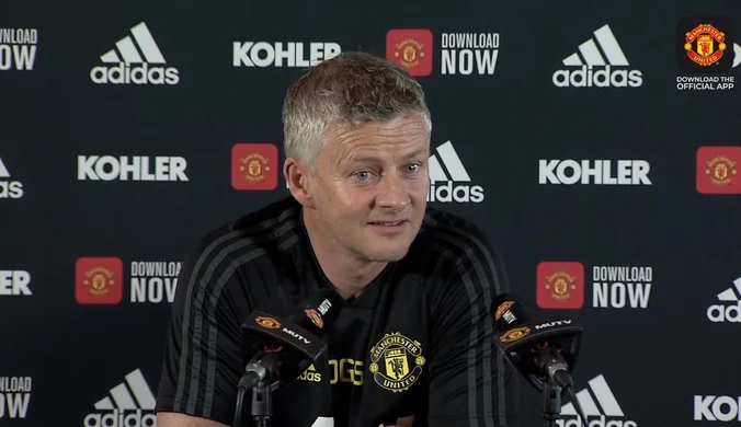Premier League. Solskjaer (Manchester United) o zamknięciu okna transferowego i odejściu Lukaku do Interu. Wideo