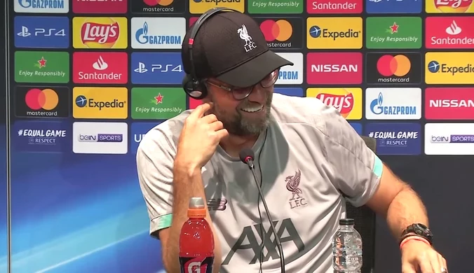 Juergen Klopp przed meczem o Superpuchar Europy. Wideo