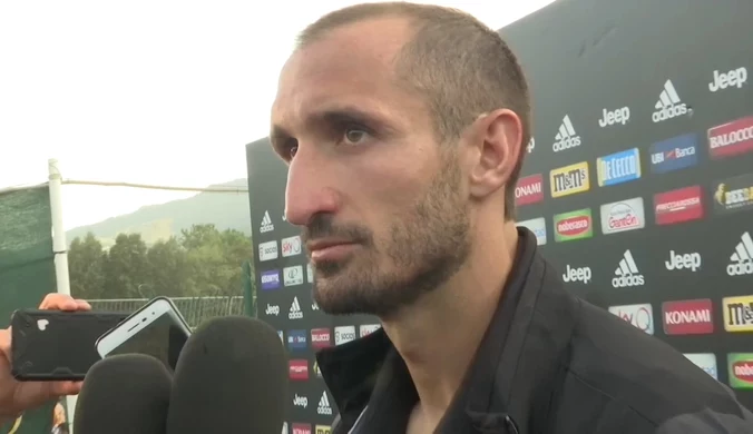 Serie A. Giorgio Chiellini: Inter i Napoli są półkę wyżej od reszty. Wideo