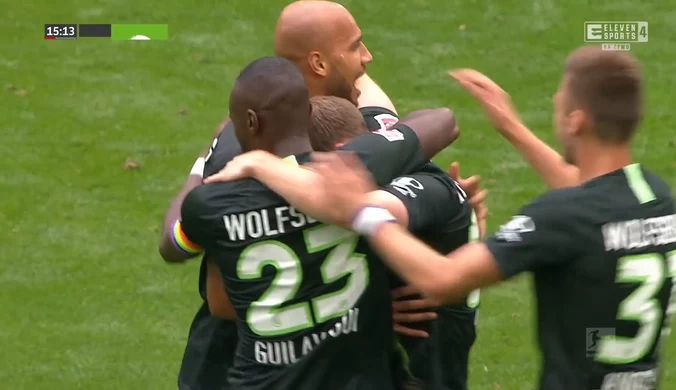 Wolfsburg - FC Koeln 2-1 - skrót (ZDJĘCIA ELEVEN SPORTS). WIDEO