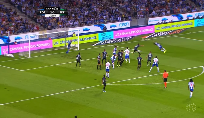 FC Porto pokonuje Vitorię Setubal 4-0. Imponujące bramki. Wideo
