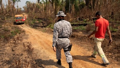 Brazylia przyjmie zagraniczną pomoc w walce z pożarami Amazonii