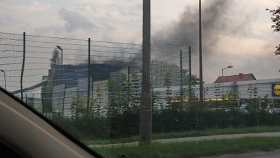 Groźny pożar na terenie kopalni Knurów-Szczygłowice
