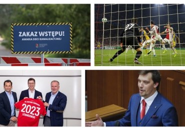 Śledczy badają sprawę spustu ścieków do Wisły. Znamy skład grup Ligi Mistrzów [PODSUMOWANIE DNIA]
