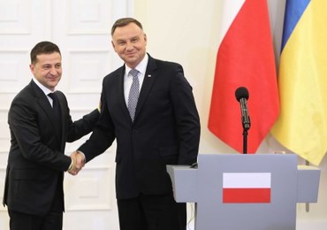Duda po spotkaniu z Zełenskim: Chcielibyśmy, żeby Ukraina była bliżej Unii Europejskiej i NATO