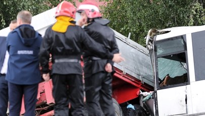 Wypadek autobusu w Świniarsku. Jest śledztwo