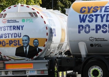 W Polskę ruszają "cysterny wstydu PO-PSL". Morawiecki: Trzeba się zabrać za tych bandytów