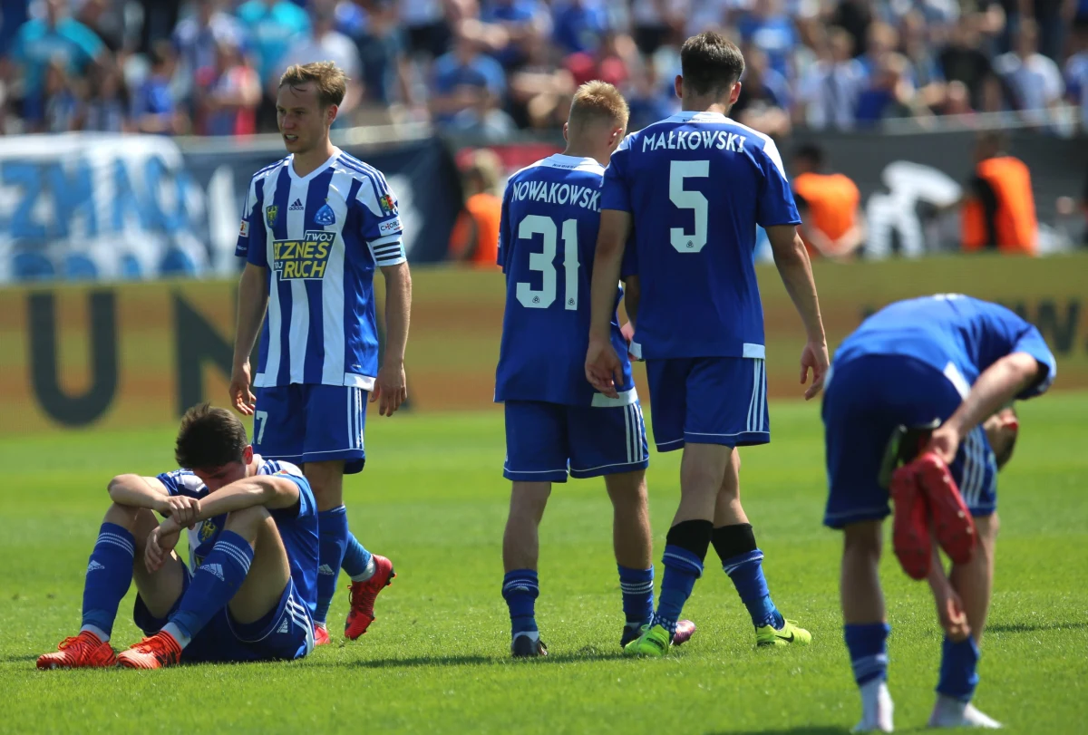 ​Rośnie niezadowolenie kibiców Ruchu Chorzów. Dziś po południu zapowiadają oni przemarsz główną ulicą miasta. Punktem kulminacyjnym będzie pikieta przed urzędem miejskim.