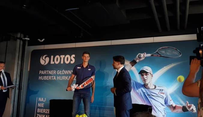 Tenis. Hubert Hurkacz na trzy lata z Grupą Lotos