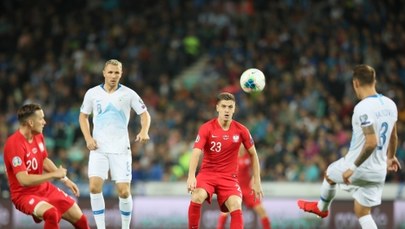 Polska przegrała ze Słowenią 0:2 w meczu eliminacji piłkarskich mistrzostw Europy