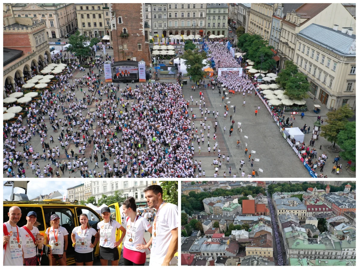 O godz. 10:30 jednocześnie w 9 miastach Polski wystartowali uczestnicy 8. edycji charytatywnego biegu Poland Business Run. Biznesowa sztafeta cieszy się coraz większym zainteresowaniem - tym razem wzięło w niej udział ponad 29 tys. osób, czyli o 5,5 tys. więcej niż rok temu. Cel - pomóc osobom z niepełnosprawnością ruchową - między innymi pacjentom po amputacjach. Dochód z tegorocznego biegu wyniósł prawie 2,3 mln zł.