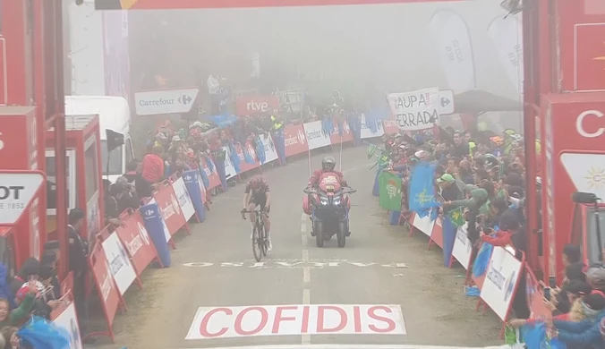 Vuelta a Espana. Jacob Fuglsang wygrywa 16. etap. Wideo 