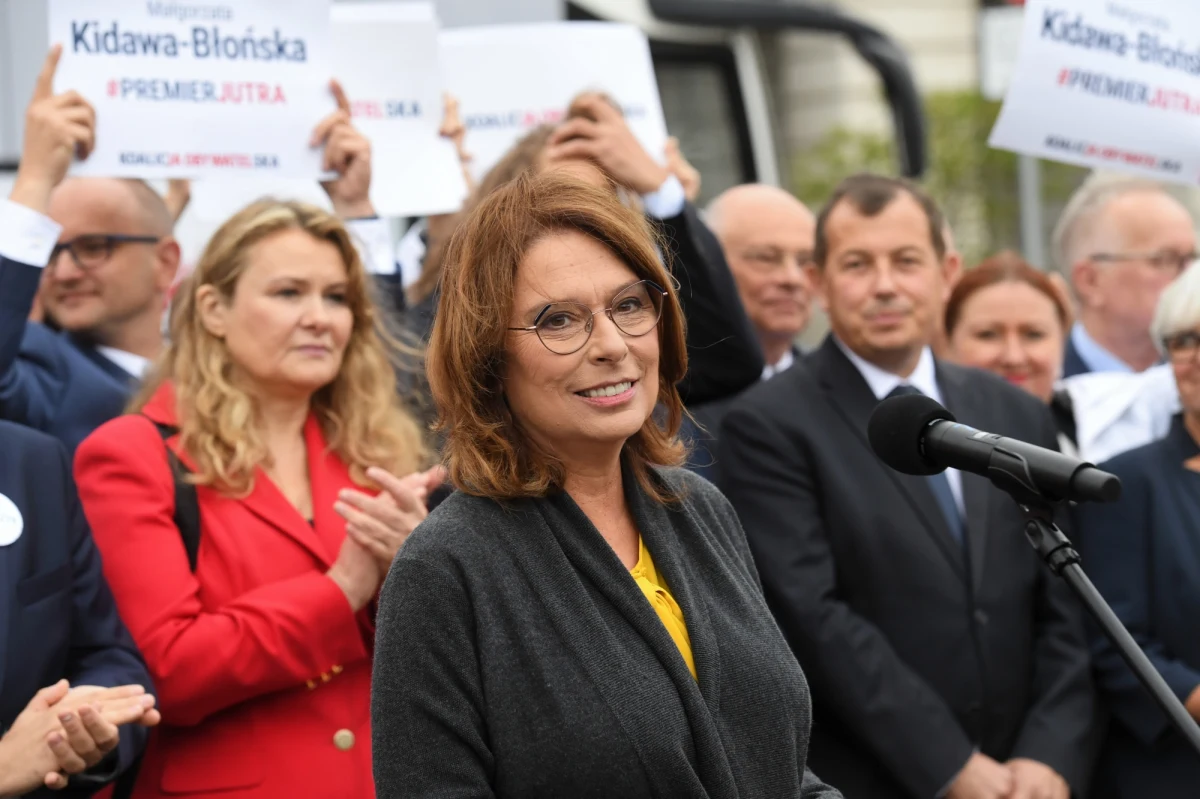 "Warszawa i Mazowsze to 'bardzo dobrze funkcjonujący system', który Prawo i Sprawiedliwość chce podzielić, bo nie potrafi w inny sposób przekonać do siebie mieszkańców tego regionu" - tak Małgorzata Kidawa-Błońska, kandydatka Koalicji Obywatelskiej na premiera, skomentowała propozycję PiS, by podzielić obecne województwo mazowieckie na dwa: Warszawa i okolice oraz mazowieckie.