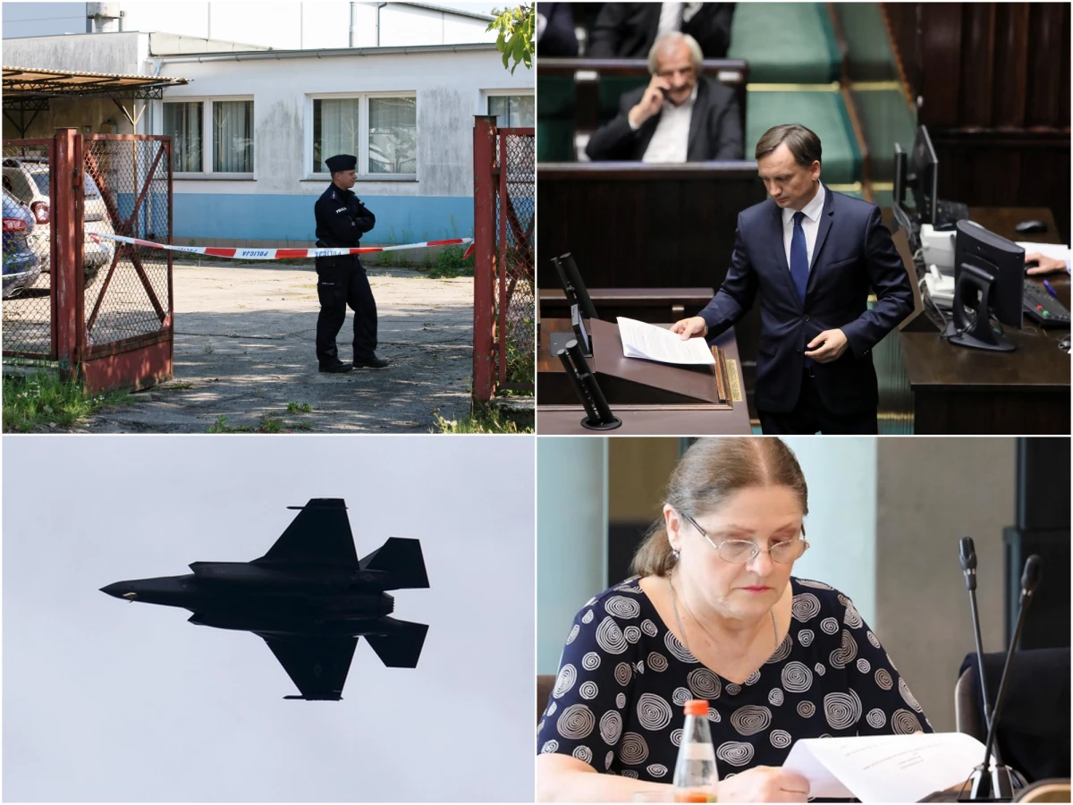 W środę Departament Stanu USA podjął decyzję o zatwierdzeniu sprzedaży Polsce 32 myśliwców F-35 za 6,5 mld dolarów. Sejm odrzucił wniosek PO-KO o wyrażenie wotum nieufności wobec ministra sprawiedliwości Zbigniewa Ziobry. Jednym z tematów dnia było też zabójstwo w Gorzowie Wielkopolskich. Napastnik wszedł do pralni i zastrzelił jedną z pracownic. Mężczyzna zginął w czasie policyjnej obławy w okolicach Berlina. 
