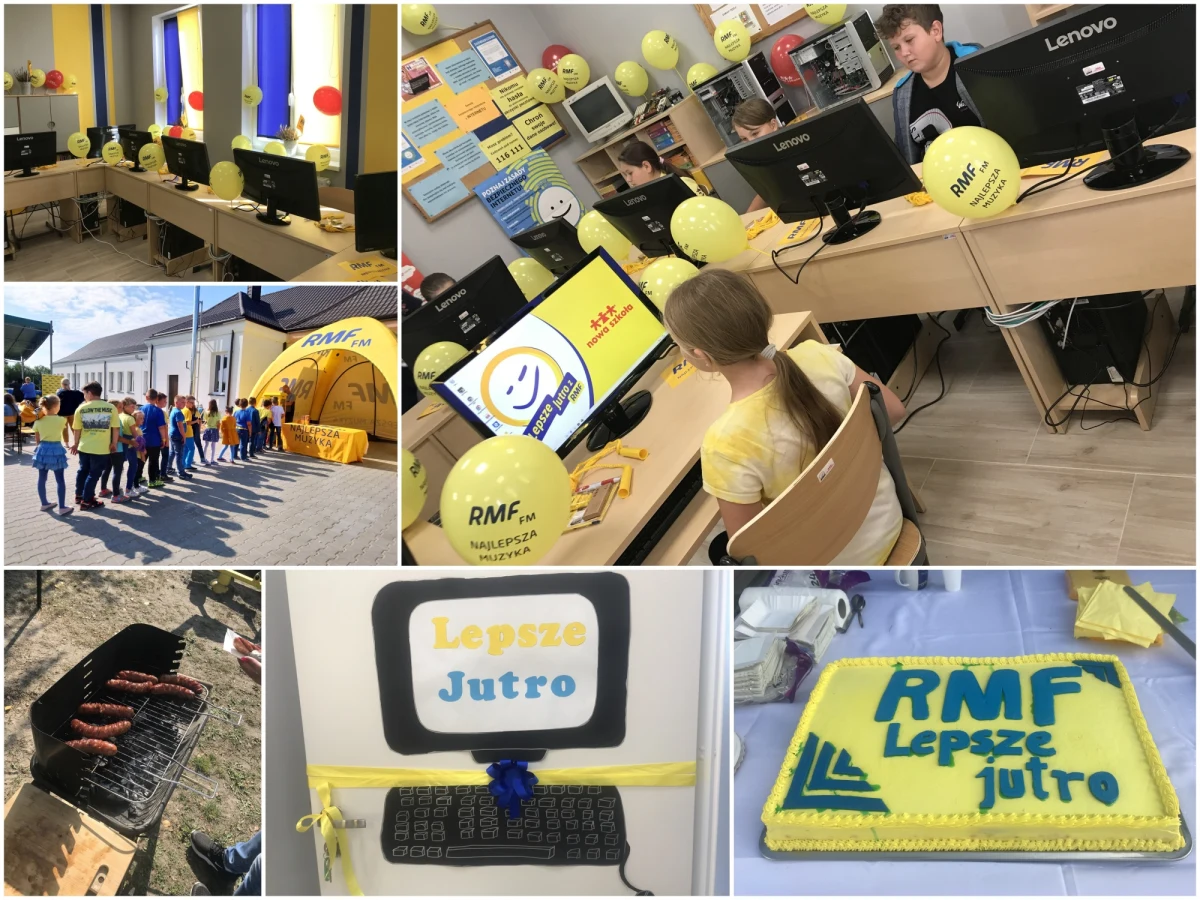 15 nowoczesnych stanowisk, superszybkie komputery i wygodne meble. To tylko niektóre atrakcje pracowni informatycznej, którą otworzyliśmy dziś w Szkole Podstawowej w Czernikowie w województwie łódzkim. W tej liczącej zaledwie kilkuset mieszkańców miejscowości odbył się kolejny finał charytatywnej akcji Lepsze Jutro z RMF FM! "Takiego piątku nigdy tu nie było" - przyznają mieszkańcy.