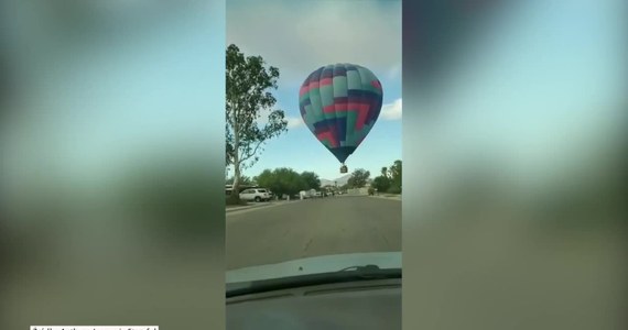 Balon na gorące powietrze niespodziewanie stracił wysokość i awaryjnie lądował w Tucson w amerykańskim stanie Arizona. Mimo wysiłków trzyosobowej załogi przed przyziemieniem balon zahaczył o drzewo. Pasażerowie bezpiecznie opuścili kosz balonu. W wyniku zdarzenia nikt nie został ranny.