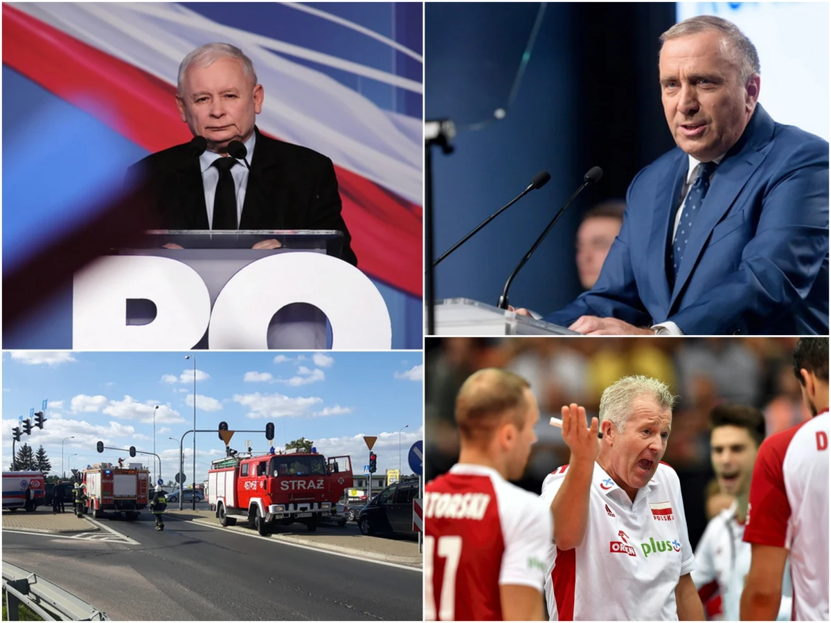 Za nami weekend pełen politycznych wystąpień - przedstawiciele różnych ugrupowań spotykali się z wyborcami i prezentowali im swoje wyborcze programy. Nie zabrakło też sportowych emocji. Polscy siatkarze wygrali w Rotterdamie z Holendrami 3:0 (25:19, 25:18, 25:19) w swoim drugim meczu mistrzostw Europy. Z kolei polscy koszykarze przegrali z Amerykanami 74:87 w meczu o 7. miejsce mistrzostw świata.