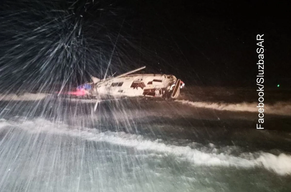 Tragiczny wypadek w litewskiej strefie na Bałtyku. Wywrócił się tam polski jacht z siedmioosobową załogą. Jedna osoba nie żyje, a jedna jest zaginiona.