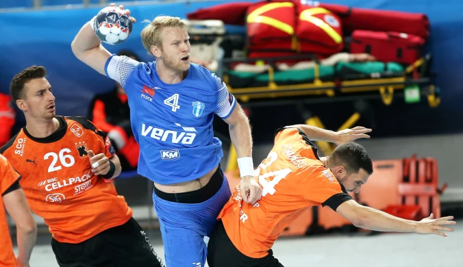 LM piłkarzy ręcznych. Orlen Wisła Płock - Kadetten Shaffhausen 27-23 