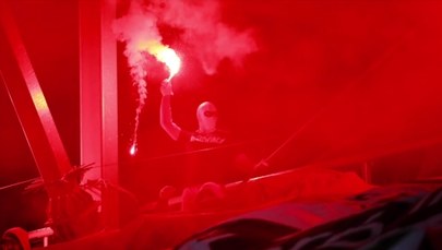 Zadymy na meczu Widzewa ze Śląskiem Wrocław. Wkroczyła policja