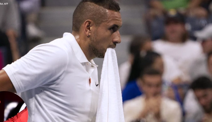 Nick Kyrgios znów dał o sobie znać. Tenisista poniesie jakieś konsekwencje? Wideo