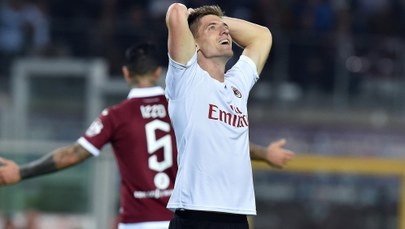 Krzysztof Piątek strzela, ale Milan przegrywa z Torino