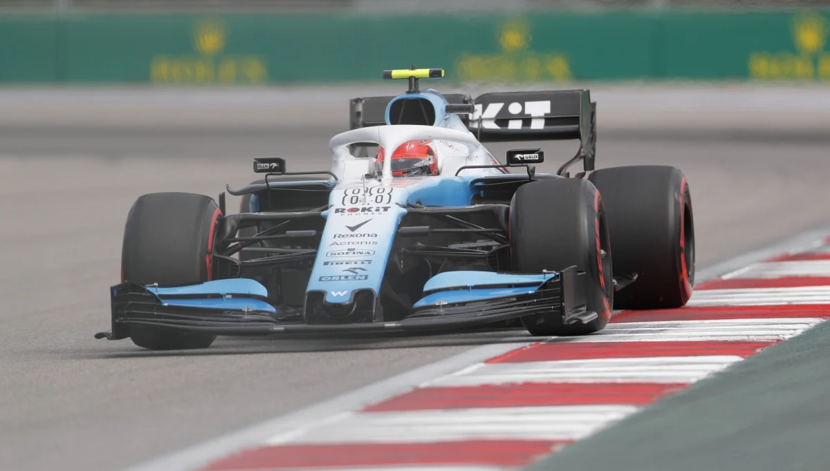 Robert Kubica (Williams) miał najgorszy czas okrążenia na pierwszym treningu przez niedzielnym wyścigiem o Grand Prix Rosji, 16. rundzie mistrzostw świata Formuły 1. Najszybszy był reprezentant Monako Charles Leclerc z Ferrari.