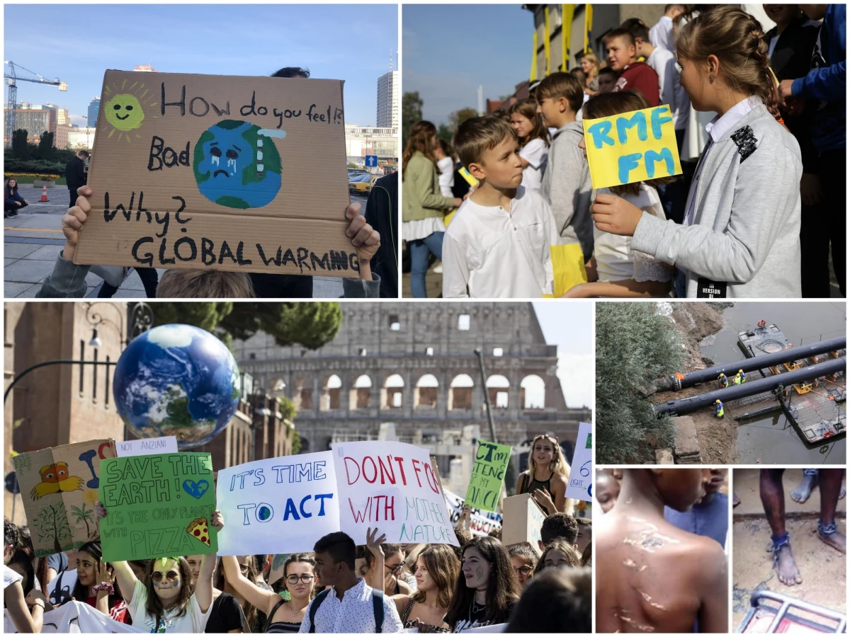 W piątek zakończył się Globalny Tydzień Protestu poprzedzający szczyt klimatyczny ONZ. Na całym świecie odbywały się marsze i wiece w obronie klimatu. "Zmiany klimatu to nie żart" - takie hasła można usłyszeć na placu Defilad w Warszawie. Dziś naukowcy z Politechniki Krakowskiej przedstawili swój nowatorski pomysł na walkę ze smogiem. Testują mechanizm wymuszania ruchu powietrza, który miałby wspomagać naturalny układ wentylacyjny miasta i zapobiegać gromadzeniu się zanieczyszczeń. W piątek wrócił też temat awarii kolektorów pod dnem Wisły. Reporterzy RMF FM ustalili, ile kosztowała budowa i instalacja rurociągu do przesyłu ścieków przez Wisłę. W Popołudniowej rozmowie w RMF FM prof. Jerzy Bralczyk skomentował budzący duże kontrowersje transparent kandydatki KO do Sejmu Klaudii Jachiry: "Bób, hummus, włoszczyzna". "Nie uważam, żeby to było słuszne, a co dla nich pewnie ważniejsze: żeby było skuteczne. Prowokacja, owszem, jest czasami uzasadniona, kiedy chcemy wywołać jakiś ferment intelektualny - ale to do takiego fermentu intelektualnego nie prowadzi bynajmniej" - zaznaczył językoznawca. Zebraliśmy dla Was najważniejsze wydarzenia piątku.