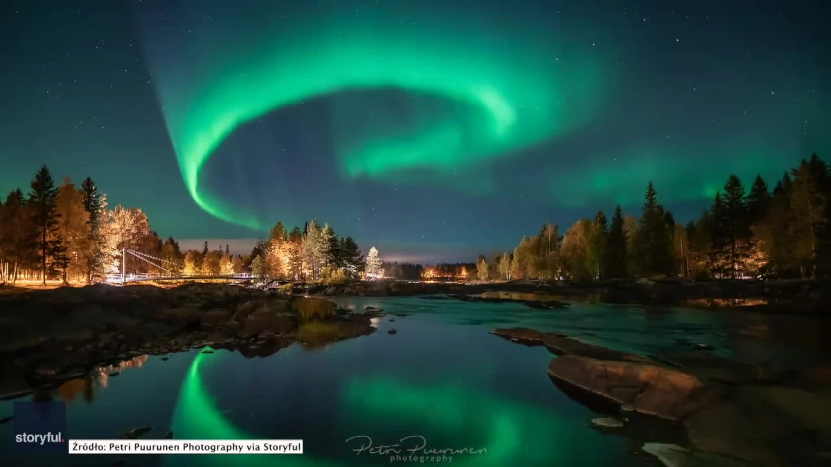 Spektakularna zorza polarna była widzialna w nocy z 27 na 28 września nad Finlandią. Timelapse z tego zdarzenia został zarejestrowany przez fotografa Petriego Puurunena. Oprócz mieszkańców Finlandii, zorzę mogli podziwiać także mieszkańców północnych krańców Wysp Brytyjskich.