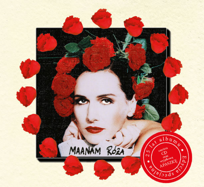 W związku z 25. rocznicą premiery, do sprzedaży trafiła specjalna edycja płyty "Róża" grupy Maanam z dołączoną wyjątkową apaszką.