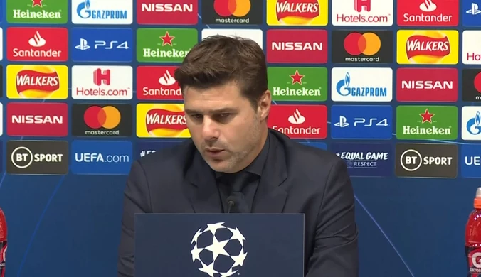 Liga Mistrzów. Mauricio Pochettino (Tottenham) po meczu z Bayernem Monachium. Wideo