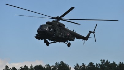 Wypadek wojskowego Mi-17 koło Łęczycy. To był nocny lot treningowy