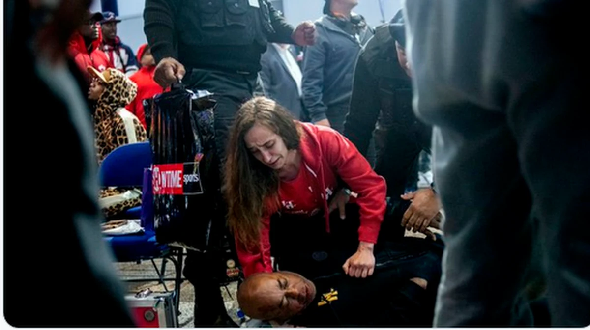 James Ali Bashir - były trener Władimira Kliczki - został pobity podczas ceremonii ważenia przed walką Claressy Shields z Ivaną Habazin o mistrzostwo świata WBO i WBC wagi super półśredniej. Pojedynek zaplanowany na gali we Flint (USA) został odwołany.