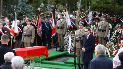 Kornel Morawiecki spoczął w Alei Zasłużonych na Powązkach