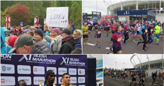 Jest nowy rekord Silesia Marathonu! Ustanowił go Kenijczyk Kipmoletich Evams Tamui, który przybiegł na metę z czasem 2 godziny 21 minut i 37 sekund.