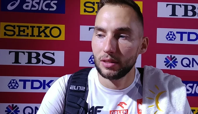 Lekkoatletyczne MŚ. Krukowski: Medal leżał na ziemi, a ja się po niego nie schyliłem. Wideo 