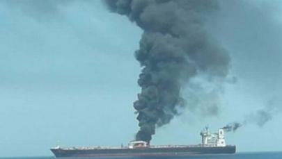 Eksplozja na irańskim tankowcu u wybrzeży Arabii Saudyjskiej. Ropa wycieka do morza 