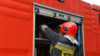 Opolskie: Pożar domu po uderzeniu pioruna
