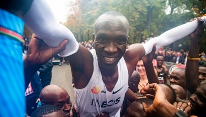 Maratończyk Eliud Kipchoge: Nie zastanawiam nad innym wyzwaniem