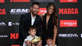 Lionel Messi po raz szósty odebrał "Złoty But"