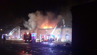Pożar Banku Żywności w Olsztynie. Straty to nawet 5 milionów złotych