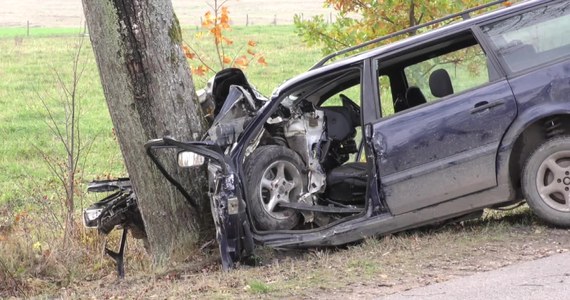 7-miesięczna dziewczynka zmarła w wypadku samochodowym w pobliżu miejscowości Jesionowo w województwie warmińsko-mazurskim. Auto, które prowadziła matka dziecka, uderzyło w drzewo.
