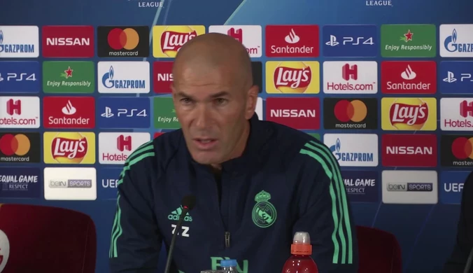 Real Madryt. Zinedine Zidane o plotkach na temat jego dymisji. Wideo