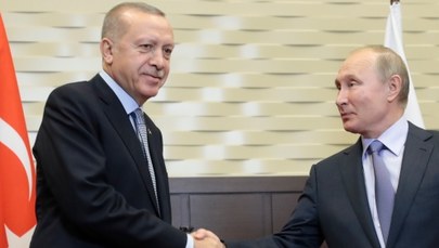 Putin na rozmowach z Erdoganem o Syrii: "Sytuacja jest bardzo ostra"