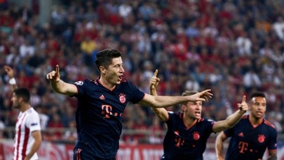 Piłkarska LM: Olympiakos Pireus - Bayern Monachium 2:3. Dwa gole Polaka